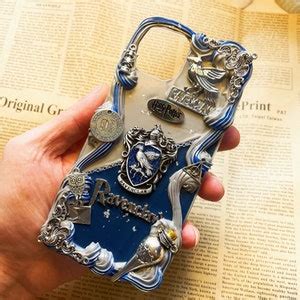 Hogwarts Phone Case Harry Potter Phone Case 100 Handmade Fake Cream