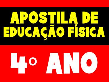 Apostila De Educa O F Sica Para O Ano Atualizada