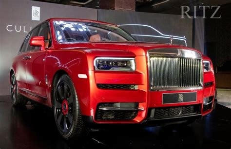 Chennai Rolls Royce Announces Cullinan Super Luxury Suv To S India