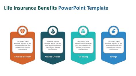 Life Insurance Benefits Powerpoint Template Insurance Ppt