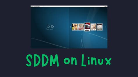 How To Install And Configure Sddm On Linux Youtube