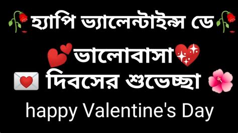 হ্যাপি ভ্যালেন্টাইনস ডে ভালোবাসা দিবসের শুভেচ্ছা 14 ফেব্রুয়ারি