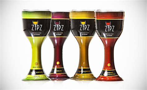 Zipz Premium Quality Single Serving Wine Shark Tank Products