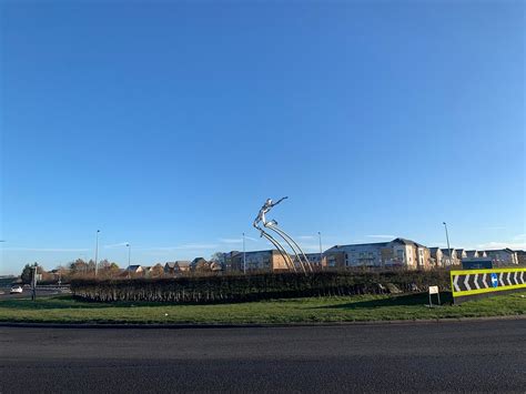 Leaping Man Roundabout Milton Keynes All You Need To Know Before You Go