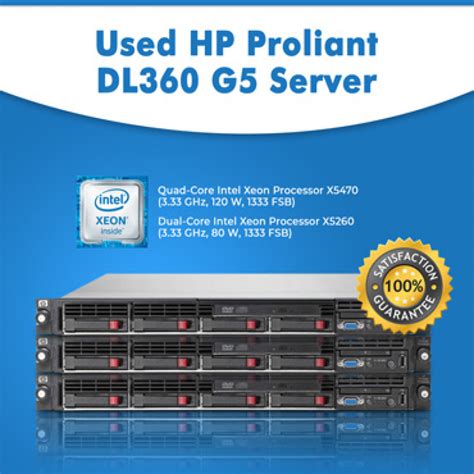 Buy HP Proliant DL360 G5 Server Refurbished Online HP Proliant DL360