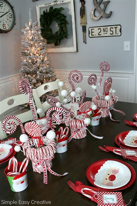 Christmas Table Centerpieces - Hoosier Homemade