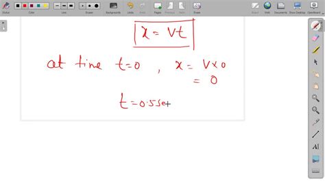 Iii [2marks] Draw The Velocity Time Graph Of The Mo Solvedlib