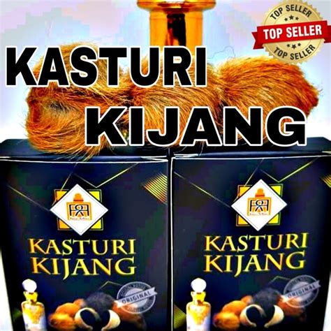 Kasturi Kijang Asli Kasturi Hitam Kasturi Putih Minyak Wangi Sunnah