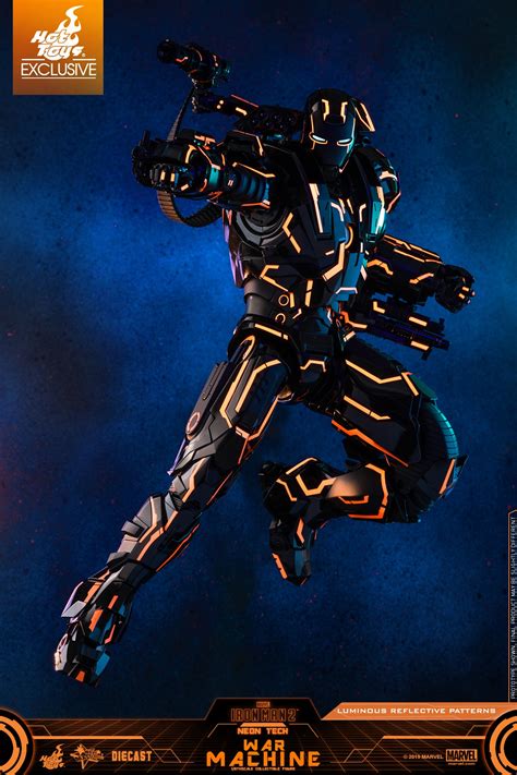 Hot Toys MMS D Iron Man Neon Tech War Machine Hot Toys Complete Checklist