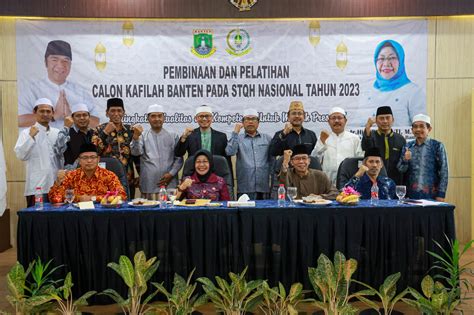 Banten Targetkan Peringkat Tiga Besar STQH Nasional 2023 Di Jambi