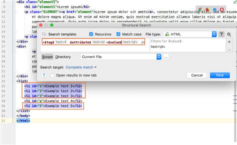 Structural Search And Replace Examples PyCharm