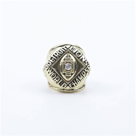 1957 NFL Detroit Lions Replica Super Bowl Championship Ring – Kemp Ring®