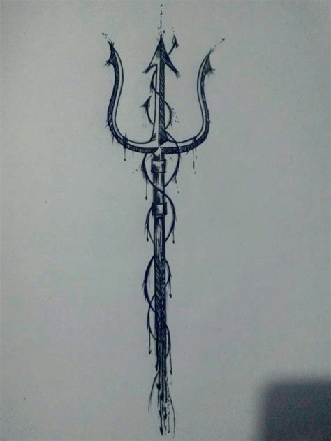 Poseidon Tattoo Poseidon Trident Tattoo Designs And Meanings Tattoo ...