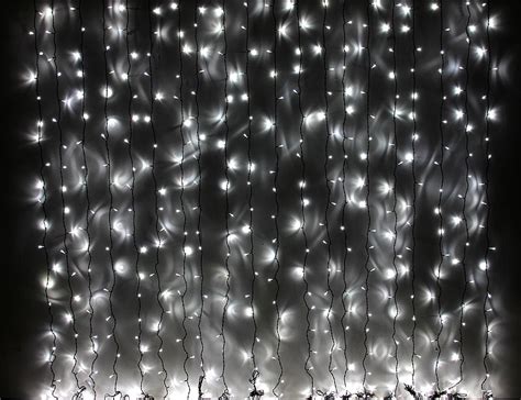 Светодиодный занавес Quality Light 2*2 м, 400 холодных белых LED ламп ...