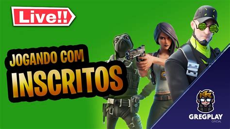 Fortnite Jogando Inscritos Youtube