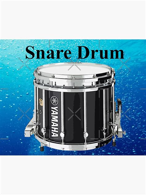 Snare Drum Parade Style Sticker For Sale By Havocgirl Redbubble