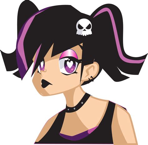 Goth Girl Openclipart