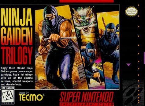 Ninja Gaiden Trilogy SNES Super Nintendo