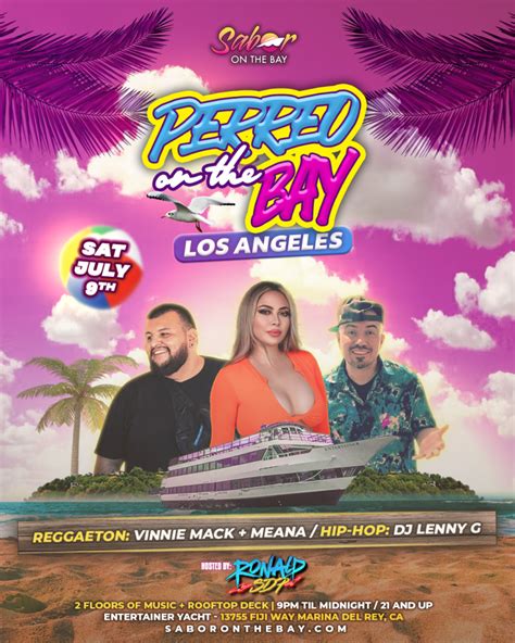 Reggaeton Boat Party Los Angeles Sabor On The Bay America S