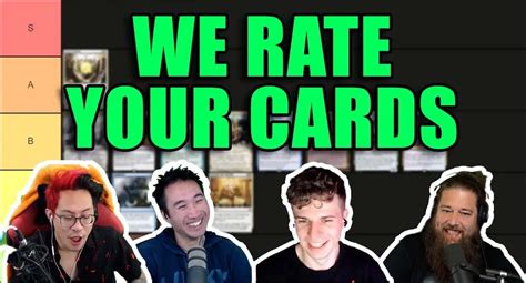 Commander Clash Podcast We Rate Your Cards Tier List