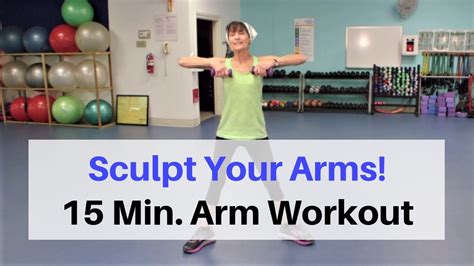 15 Minute Workout For Toned Sculpted Arms Youtube