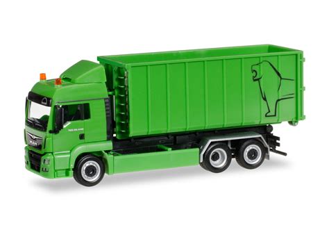 Herpa MAN TGS LX Euro6 Roll Off Container Truck MAN 915120