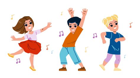 dancing kid vector 23866629 Vector Art at Vecteezy