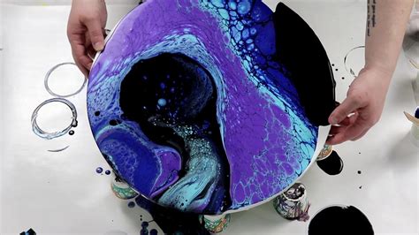 414 Galaxy Open Cup Acrylic Pour Amazing Cells Without Silicone