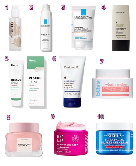 10 Skin Care Products For Reducing Redness And Skin Inflammation