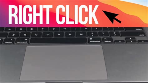 How To Right Click On Mac Touchpad In 2021 Youtube