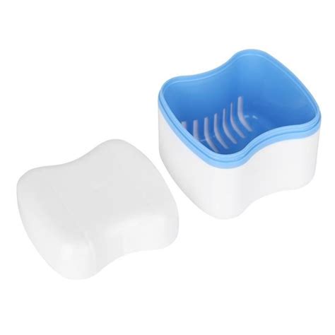 TMISHION Boîte pour boîte de rangement pour dents artificielles avec