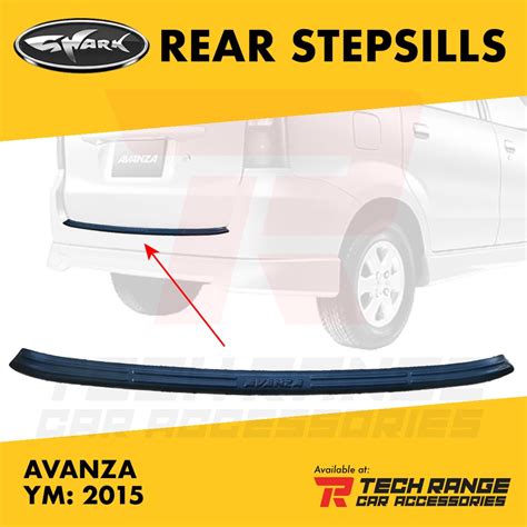 Toyota Avanza Nd Gen Shark Rear Step Sill Bumper Guard