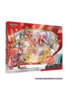 BOX POKÉMON LENDAS DE PALDEA KORAIDON EX Loja Lotusgames