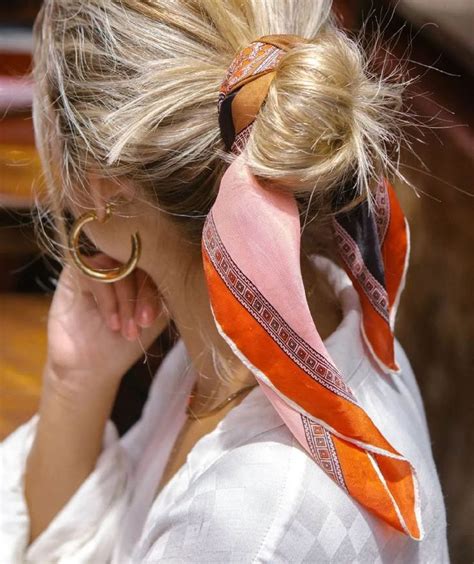 13 Adornos para pelo que mejorarán tu look Scarf hairstyles Hair