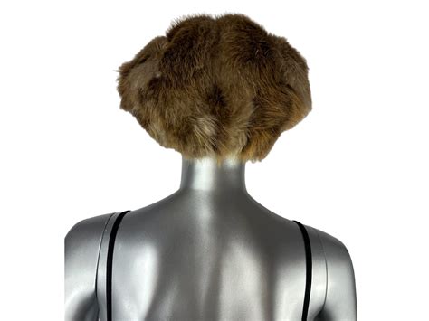 Blonde Beaver Beret Size XL Certified Vintage Fur Etsy