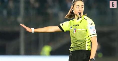 Video Serie A Chi Maria Sole Ferrieri Caputi Primo Arbitro Donna In