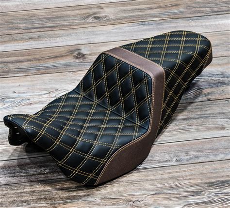 Custom Saddlemen Step Up Seat Examples Harley Models Get Lowered Cycles