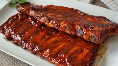 Ribs de cerdo a la barbacoa la receta más rica y fácil para un manjar