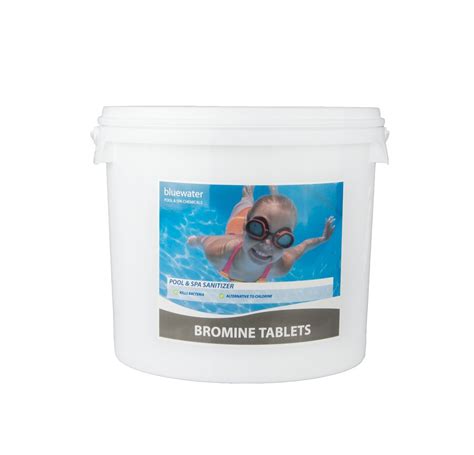 Kg Bromine Tablets Swimming Pool Spa And Hot Tub Chemicals Poolshopuk