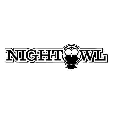 Night Owl Logo PNG Transparent & SVG Vector - Freebie Supply