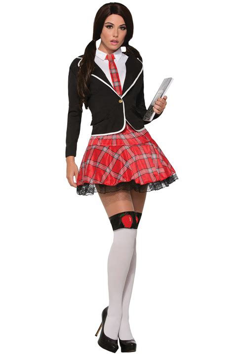 Prep School Girl Adult Costume Xss