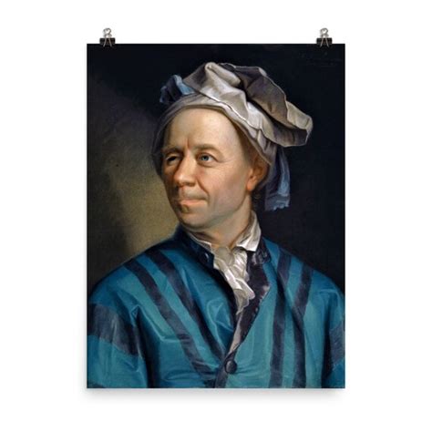 Leonhard Euler Poster Etsy