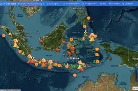 PVMBG Pantau Peningkatan Aktivitas Gunung Api Di Indonesia Selama 24