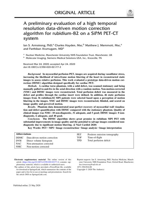 Pdf A Preliminary Evaluation Of A High Temporal Resolution Data