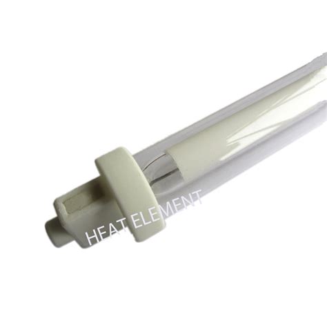 White Reflector Quartz Twin Tube Infrared Ir Heating Lamp For Paint