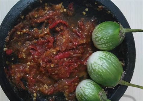 Bahan Bikin Sambal Terasi Ulek Dadakan Anti Gagal Yang Cepat