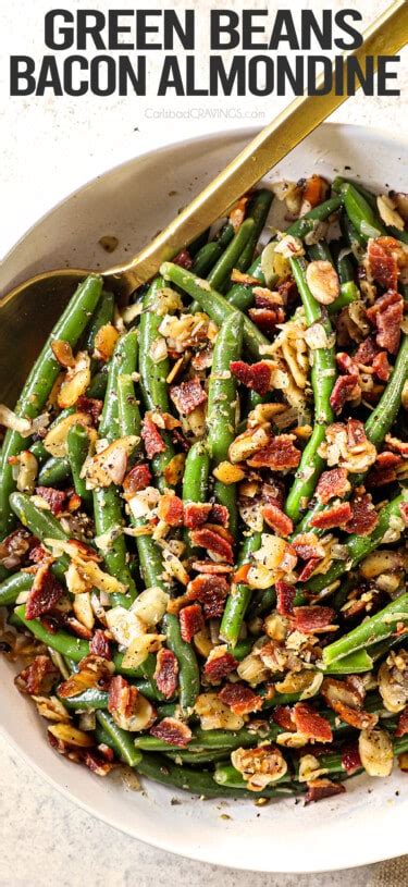 Green Bean Almondine Recipe Ingredients Carlsbad Cravings