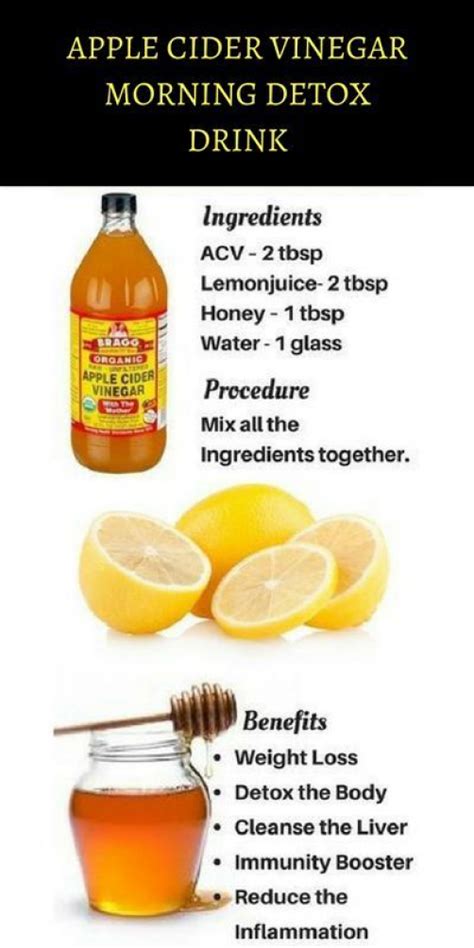 Can You Mix Apple Cider Vinegar With Lemon Juice And Honey At Pasquale