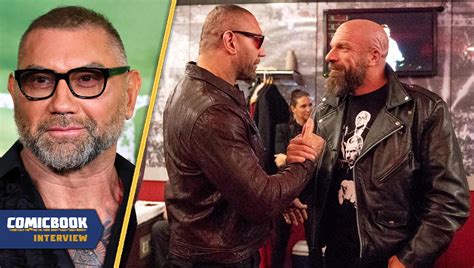 Dave Bautista Praises Triple Hs Wwe Creative Takeover Exclusive