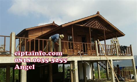 Jual Rumah Kayu Knockdown Murah Di Pondok Aren CIPTAINFO